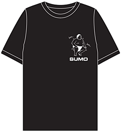 WEGOTシャツSUMO 黒